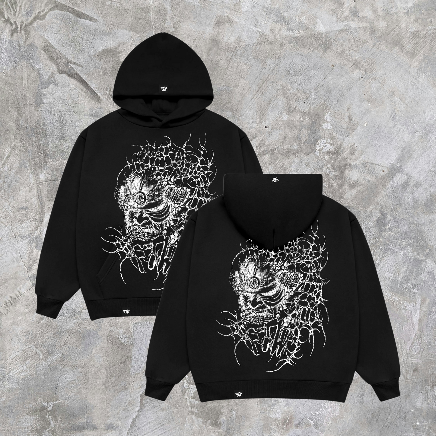 (EXCLUSIVE)  DUAL CYBERSURAI HEAVYWEIGHT HOODIE