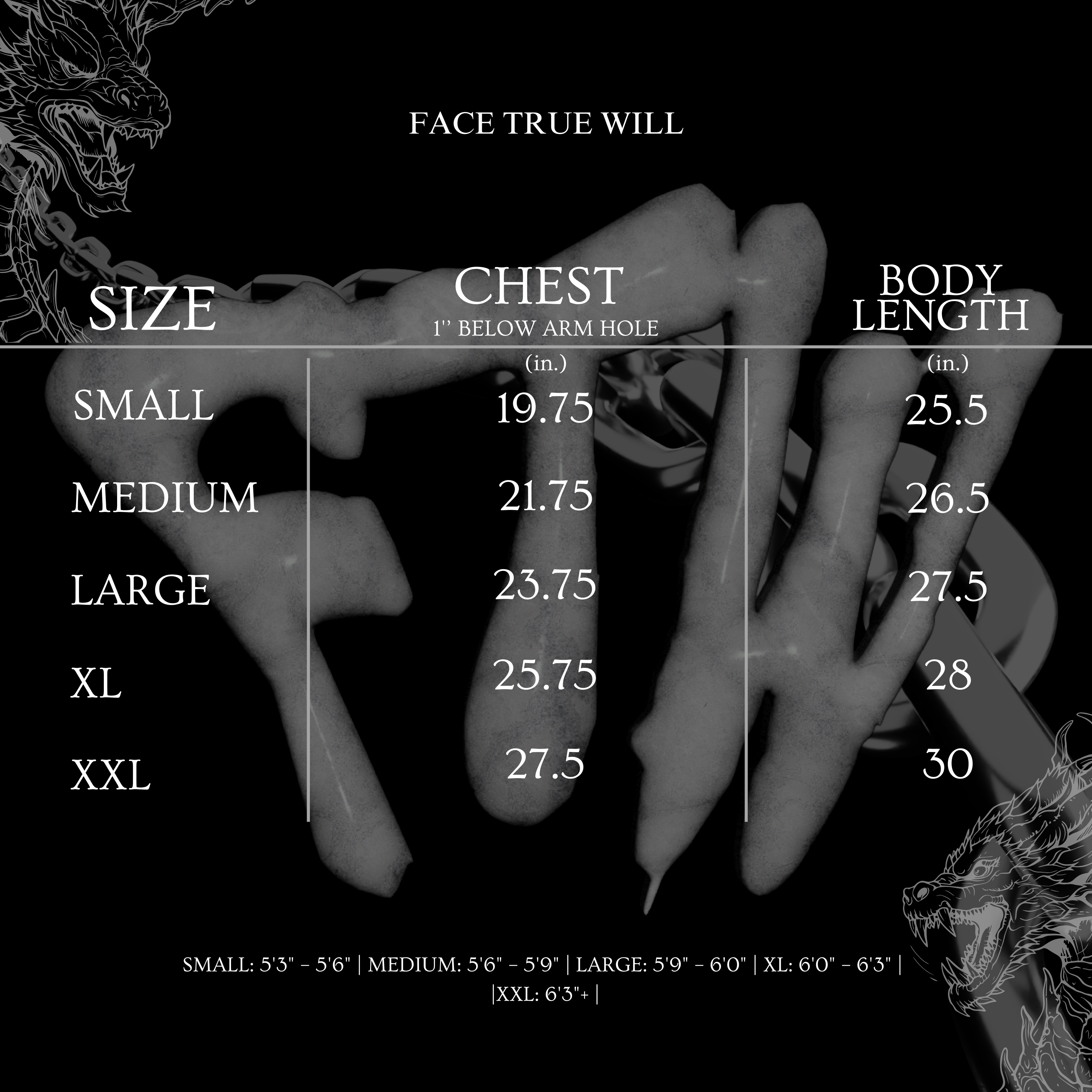 BLACK DRAKONI HEAVYWEIGHT TEE
