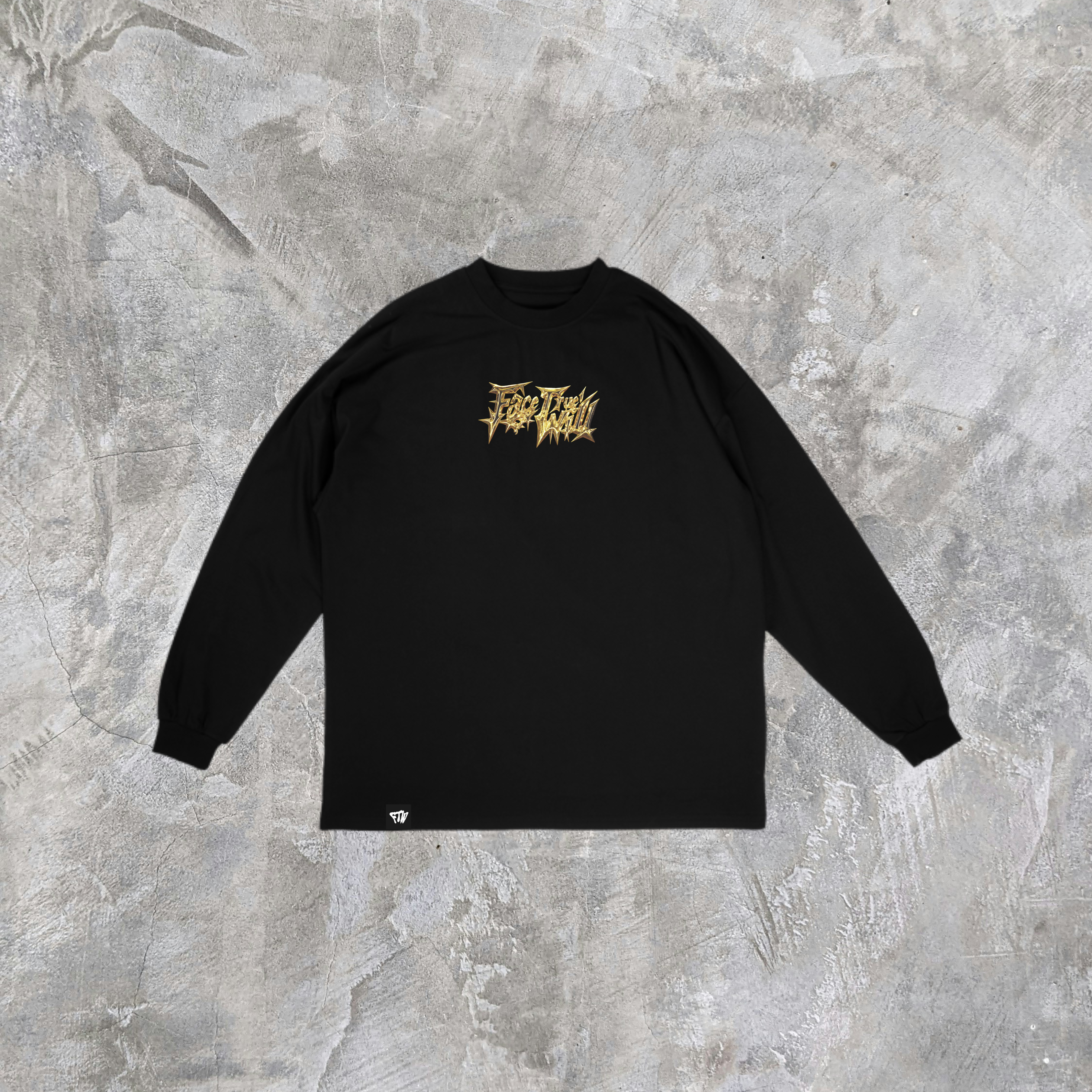 BLACK GOLDTHORN HEAVYWEIGHT LONGSLEEVE